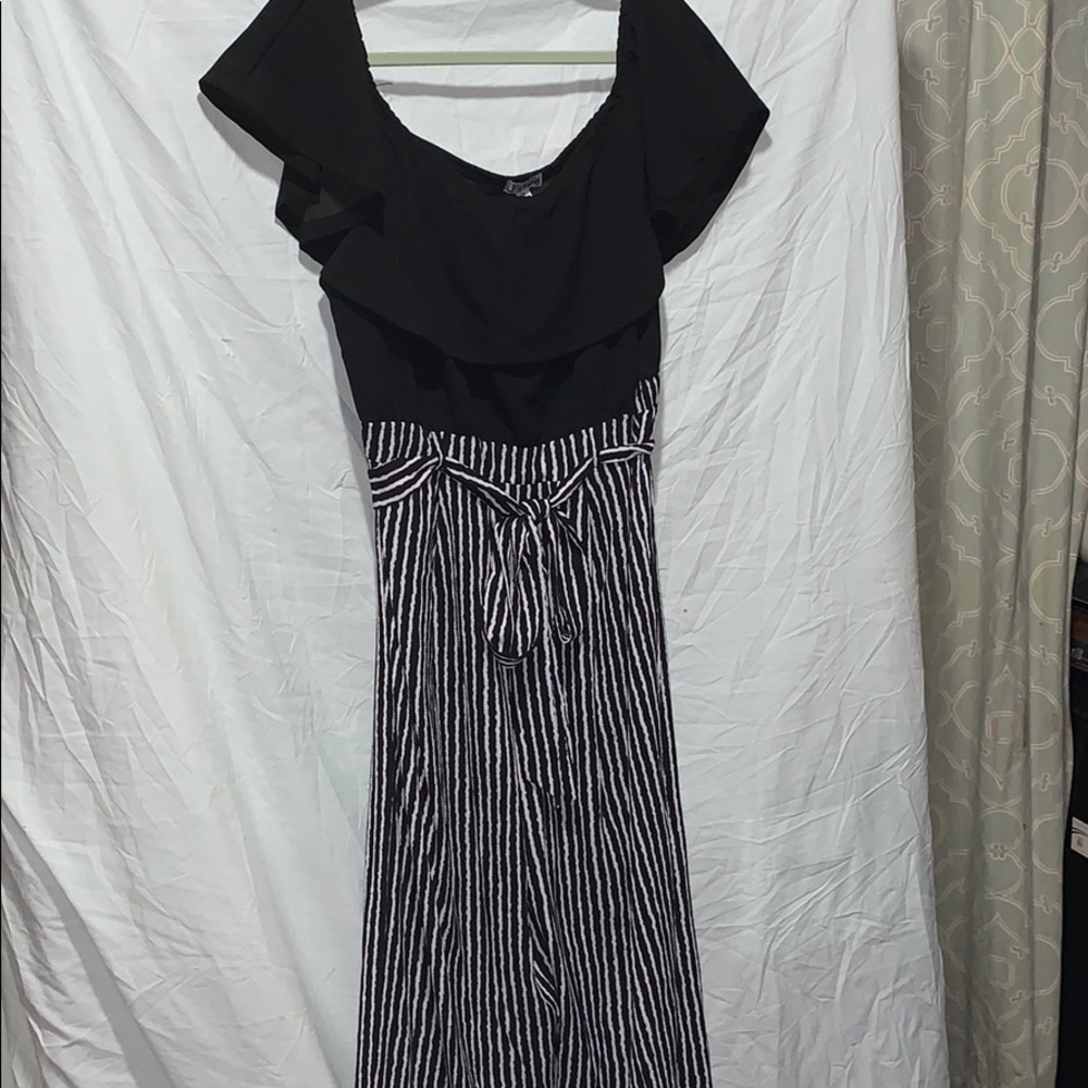 J for Justify Ruffle top jumpsuit 2x